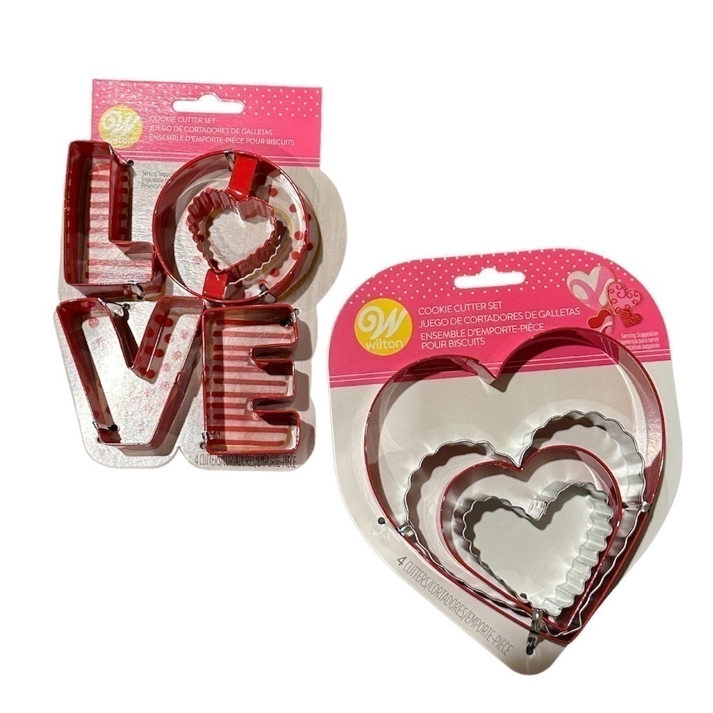 VALENTINES cookie cutter set 8pcs